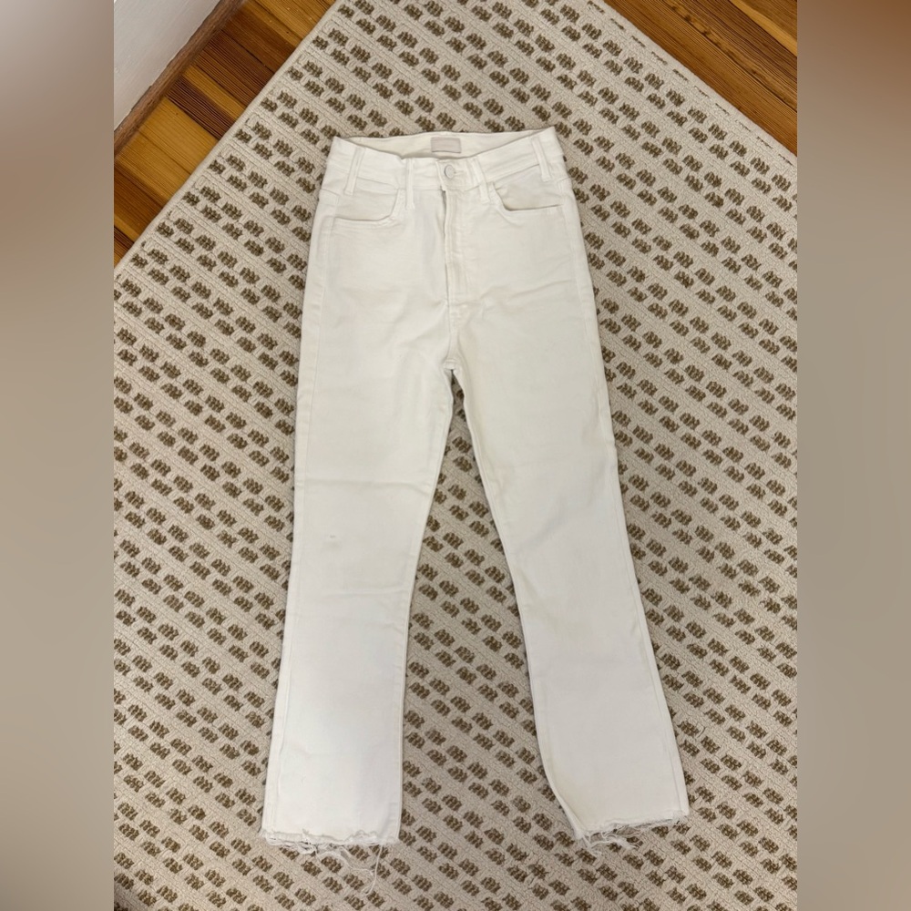 MOTHER White Jeans